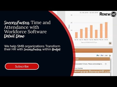 SuccessFactors Time and Attendance with Workforce Software