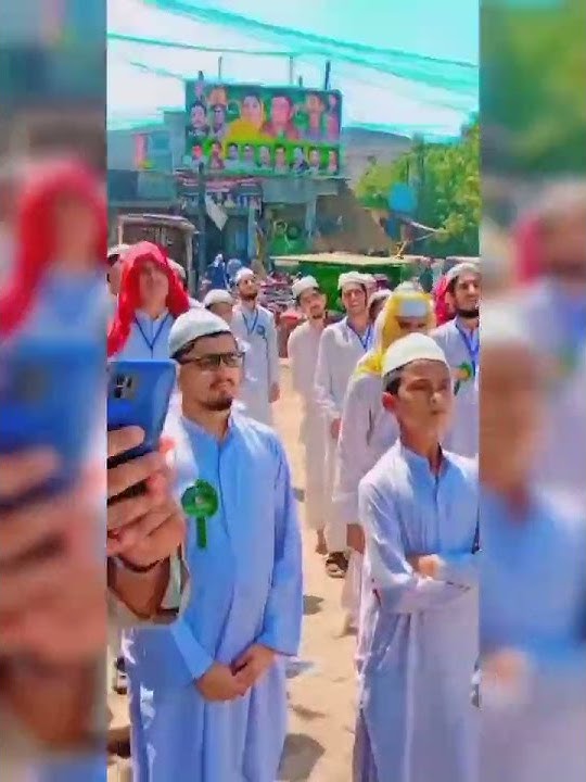 پرچم کشاٸ پروگرام اگست 2022[jamia hanfia ghosia out side bhati gate lahore ]#Hanfia