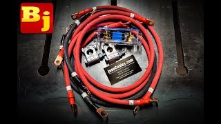 The BIG 3 Upgrade Install - Improve your Car's Electrical and Charging System