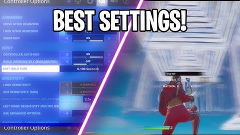 Best 60FPS Console Linear Settings for Aim & Builds