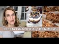 RECETA DE GRANOLA y BARRITAS/ENERGETICAS #my_essential_style #granola #organizacion #limpieza