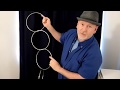 Chinese Linking Rings Magic Trick -  4 rings