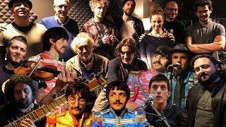 Sgt.  Pepper&#39;s Lonely Hearts Club Band- VdA artists for THE BEATLES