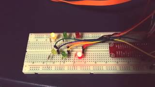 Raspberry Pi 2 as a traffic LED lights timer