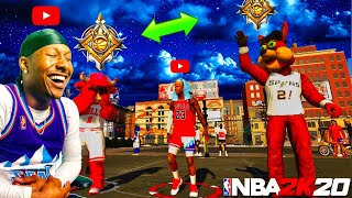 Two MASCOTS hit LEGEND at the SAME TIME on NBA 2K20! FUNNIEST LEGEND REACTION IN 2K HISTORY!