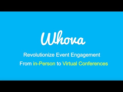 Whova for Virtual Conferences and Events