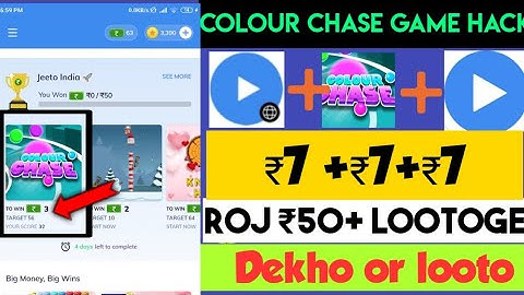 Mx player colour chase game trick | How to earn in mx player| Mx Player New Game hack trick|