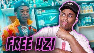 FREE UZI - LILUZIVERT ( Shot By Qasquiat ) [OFFICIAL MUSIC VIDEO] reaction