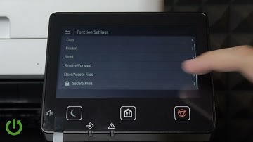 CANON i-SENSYS MF657Cdw – How to Enable or Disable Secure Print