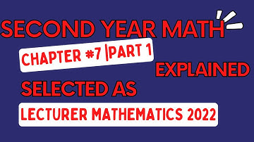 Lecture #24 Chapter #7 Part 1||Vectors|| PPSC Lecturer Mathematics Preparation