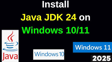 Install Java JDK 24 in Windows 11/10 & Run Your First Program in 8 Mins! (Set JAVA_HOME Like a Pro!