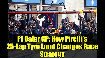 F1 Qatar GP: How Pirelli’s 25-Lap Tyre Limit Changes Race Strategy