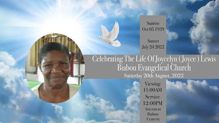 Celebrating The Life Of Joycelyn(Joyce) Lewis Of B...