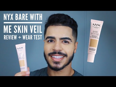 Nyx Bare With Me Tinted Skin Veil Review Wear Test Youtube