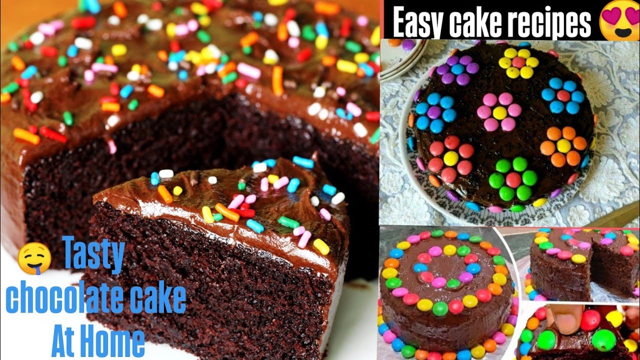 How To Make A Simple Chocolate Cake At Home Without Egg Simple And How To Make A Simple Chocolate Cake At Home Without Egg Simple And