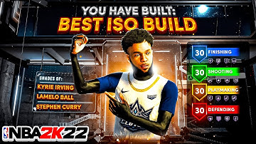 THIS ISO BUILD IS BREAKING NBA 2K22! *NEW* DEMIGOD PLAYMAKER BUILD IN NBA 2K22! BEST BUILD NBA 2K22!