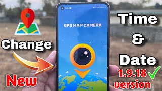 How to Change Time & Date on GPS Map Camera App | How to change date or time in GPS Map Camera 1.... screenshot 3