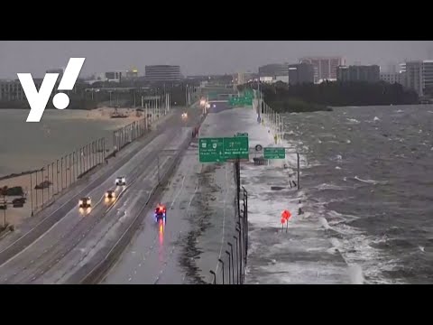 Category 3 Hurricane Idalia makes landfall along Florida's Gulf Coast