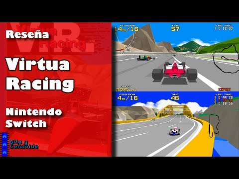 Video: Virtua Racing On Switchs Bärbara Splitskärm Med 8 Spelare är Iögonfallande