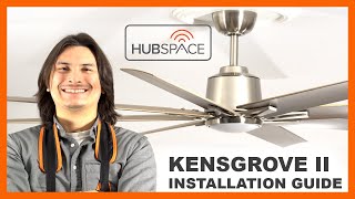 Kensgrove II Hubspace™ Smart Home Ceiling Fan Installation Guide screenshot 5