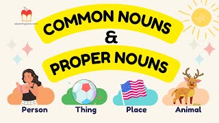 Common and Proper Nouns for Grade 1 Learners