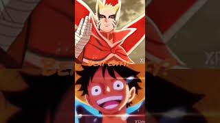 Naruto Barion Mode Vs Popular Anime Characters