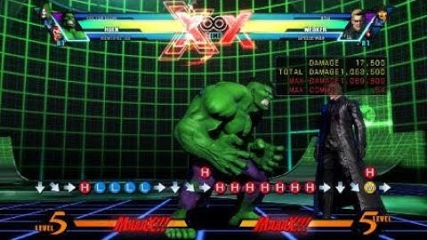 Hulk Gamma charge infinite ULTIMATE MARVEL VS. CAPCOM 3