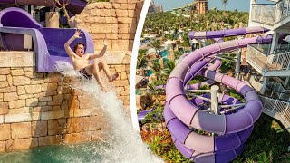 Vortex Drop Slides at Aquaventure Water Park in Dubai