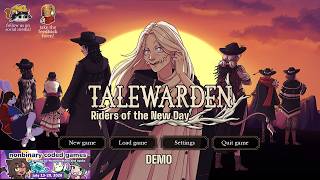 ~ STREAM VOD NONBINARY CODED GAMES BUNNY SHOWCASE ~ ♥ TALEWARDEN Riders Of The New Day Demo ♥