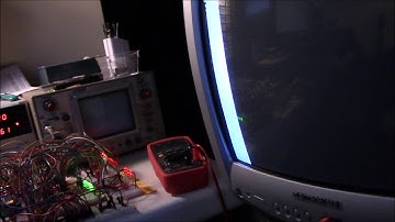 Interfacing with a Z80 CPU (v9) - NTSC analog video signal generation