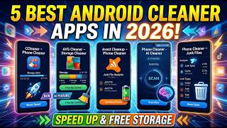 5 Best Android Cleaner Apps in 2026 | Speed Up & Free Storage! screenshot 2