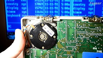 Seagate ST-225 (MFM) Repair and Installation in IBM XT