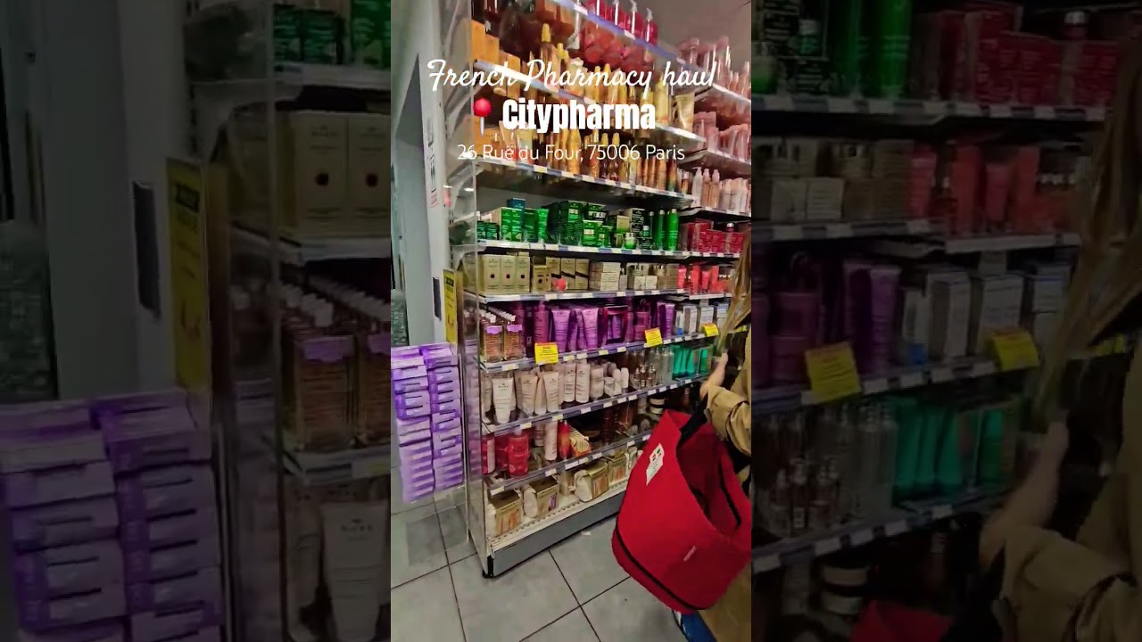 French Pharmacy Visit at City Pharma, Paris. Bought the best french skincare ❤️26 Rue du Four, 75006