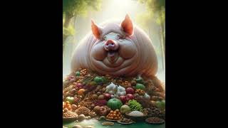 Lợn Ham Ăn Qua Ai Ai Ngốc Nghếch