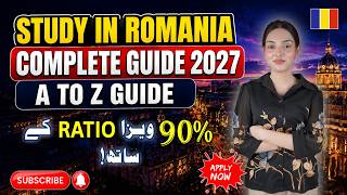 Romania Study Guide 2027 | Admission to Visa Complete Process for Pakistani Students