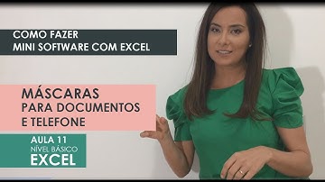 AULA 11 - MÁSCARA TELEFONE | CPF | RG
