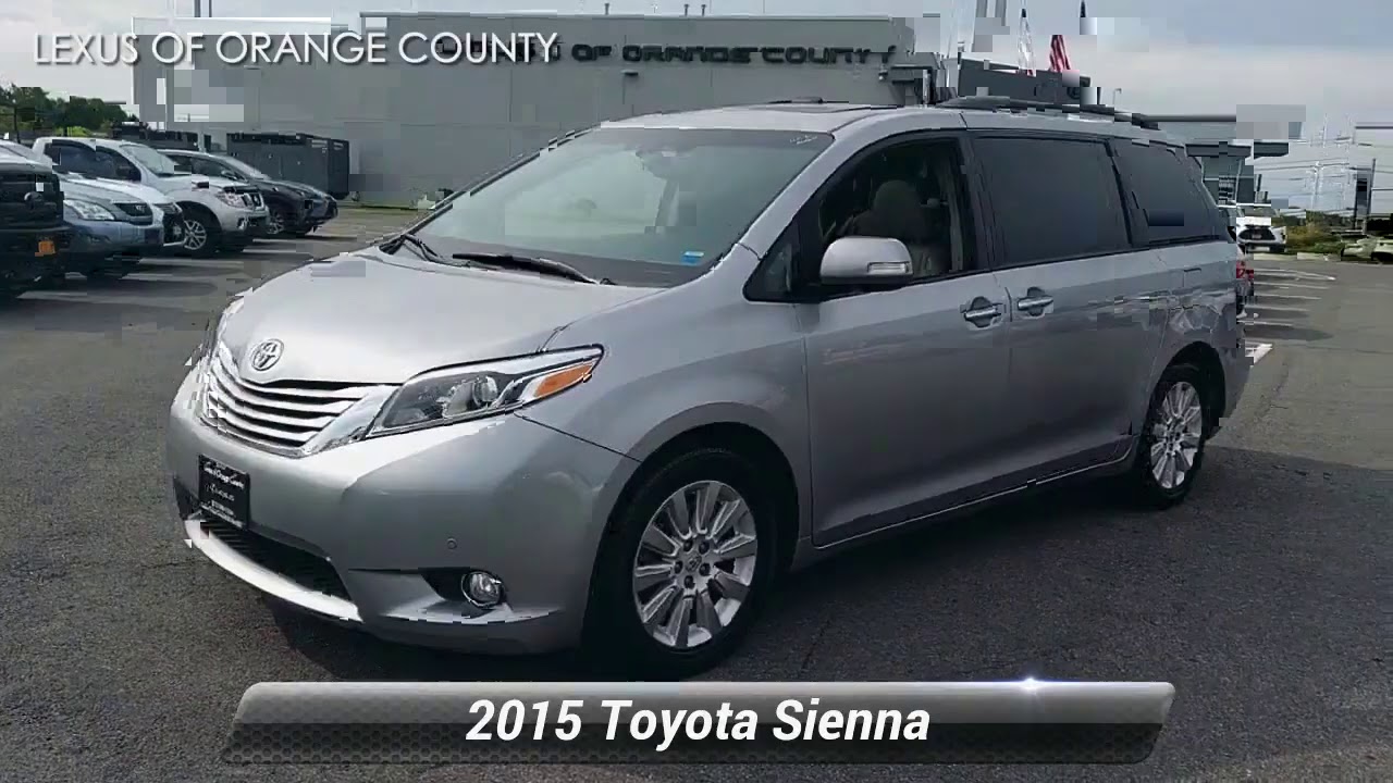 Used 2015 Toyota Sienna Ltd Premium, Middletown, NY D096753P YouTube