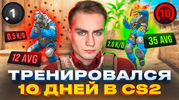 Я ТРЕНИРОВАЛСЯ в CS2 10 ДНЕЙ. РЕЗУЛЬТАТ УДИВИЛ