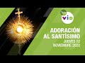 Adoración al Santísimo, Jueves 12 Noviembre de 2020, Padre Osvaldo Ochoa - Tele VID