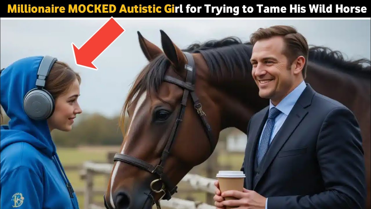 Millionaire MOCKED Autistic Girl for Trying to Tame His Wild Horse But Then THIS Happened!