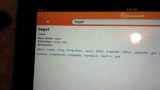 Dictionary.com for iPad