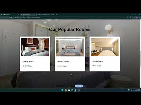 Task-3 Technohacks internship project || @Technohacksedutech|| Landing page.