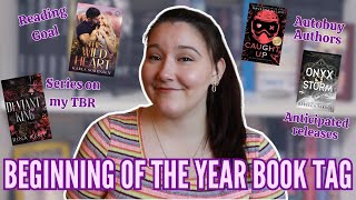 Beginning of the Year Book Tag // lets chat romance books and 2025 plans 📖