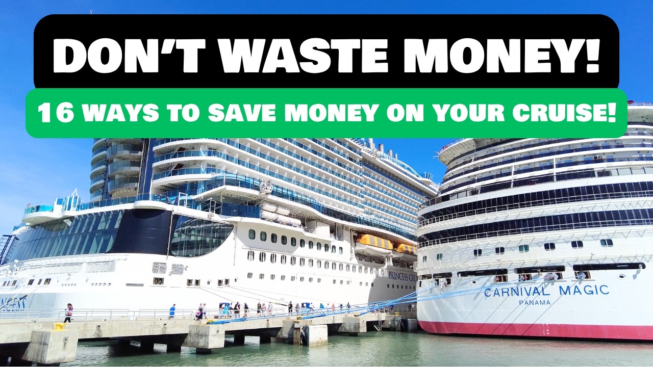 16 tips to NOT waste money on your first cruise