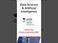 Gate Data Science Practice Questn 27 || #gate2027 #gate2026 #gate #gateexam #gateda #gatedatascience