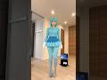 Tisha Becomes Human and Dances Like a Robot 🤯 #dandysworld #shorts #cosplay