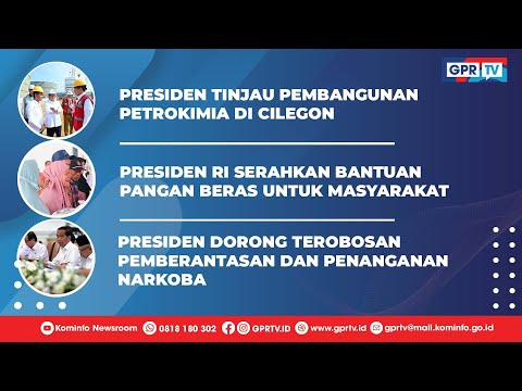 Presiden Tinjau Pembangunan Pabrik Petrokimia di Cilegon | Kominfo Newsroom 1/2