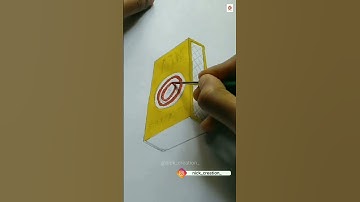 Realistic painting/ 3D Matchbox painting / Perspective art #shortsvideo #shorts #3d #3dart
