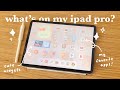Whats on my ipad pro  aesthetic ipad tour with widget and app recommendations