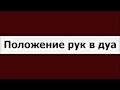 Ринат Абу Мухаммад: Положение рук в дуа